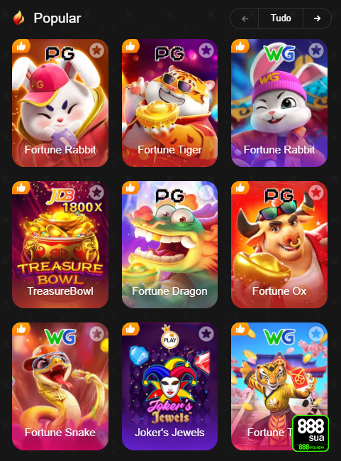 888sua.com - populares jogos para experimentar