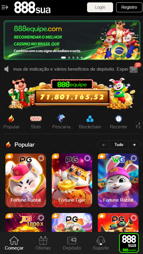 888sua.com Cassino de Ponta: Slots, Live e Crash