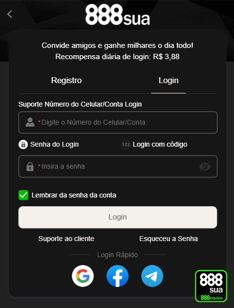 888sua.com Por que se Cadastrar?